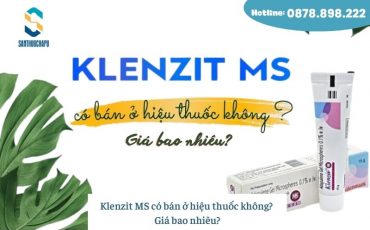 Klenzit MS có bán ở hiệu thuốc không? Giá bao nhiêu?